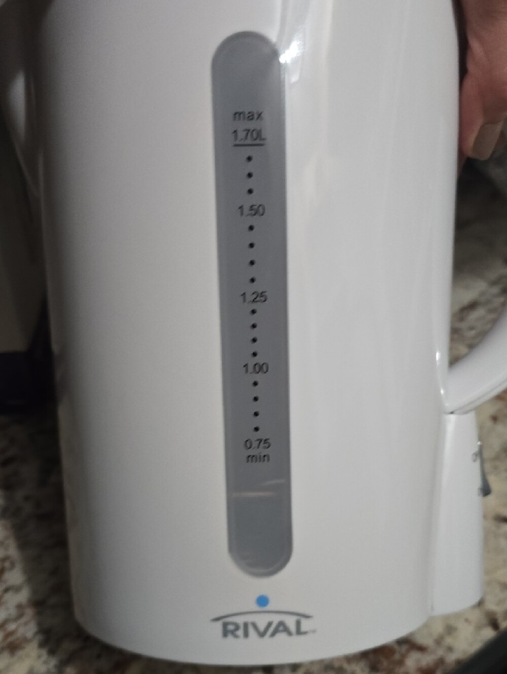 Rival 1.7L White Cordless Kettle - Electric Tea Kettle BRAND NEW! - Picture 5 of 7